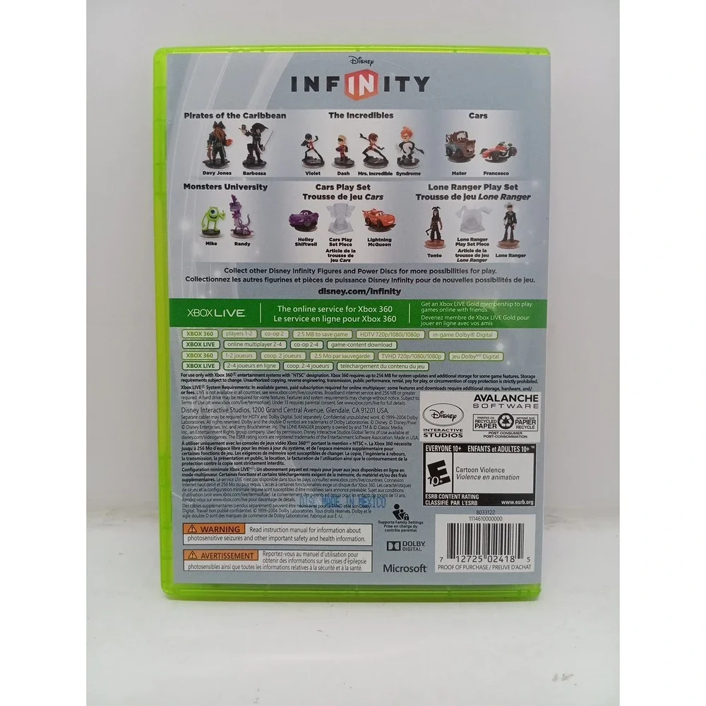xbox 360 disney infinity game